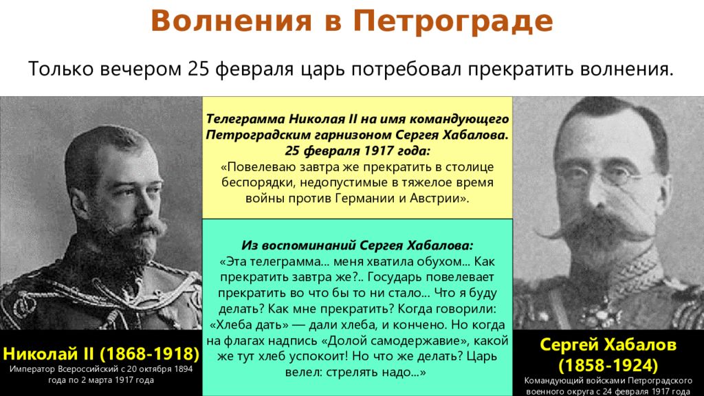 В феврале 1917 петроградский. Генерал Хабалов Февральская революция. Николай 2 революция. Революция 1917 Николай 2. Лозунг долой самодержавие.