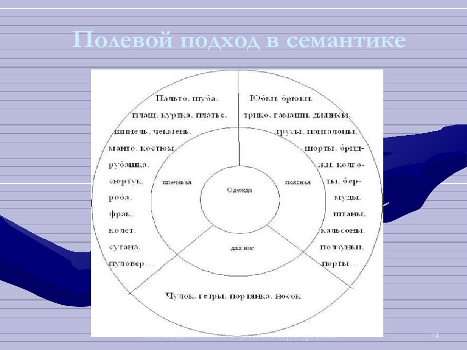 Структура языкового знака