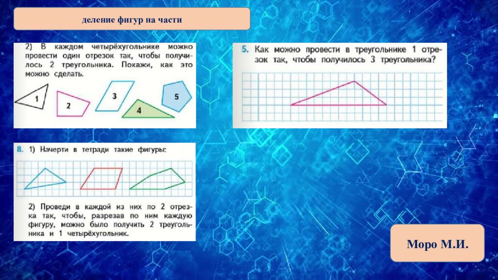 Деление фигуры на части. Деление фигур на части. Разделите фигуры по видам углов. Сумма углов всех фигур. Изготовить фигуру угла.