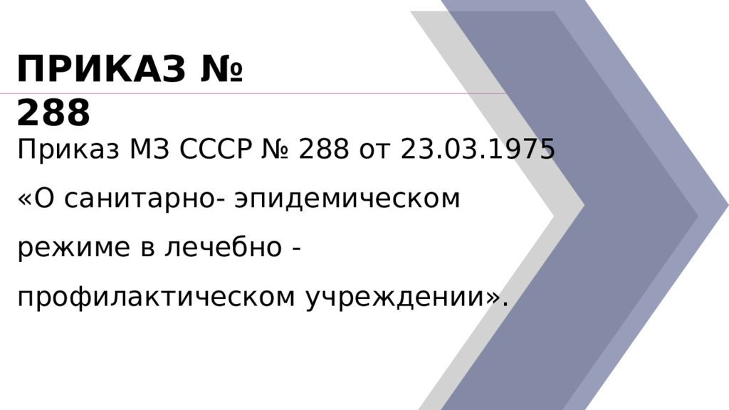 Приказ 288 2023