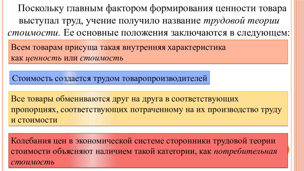 Главный поскольку. Формирование ценности труда. Товар и его стоимость презентация. Ключевая ценность товара это. Факторы, формирующие потребительскую ценность.