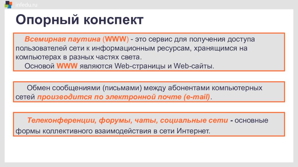 Презентация 9 класс электронная почта сетевое коллективное взаимодействие