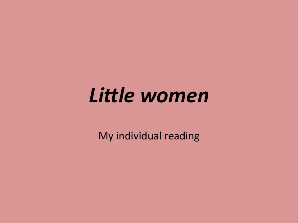 Little women