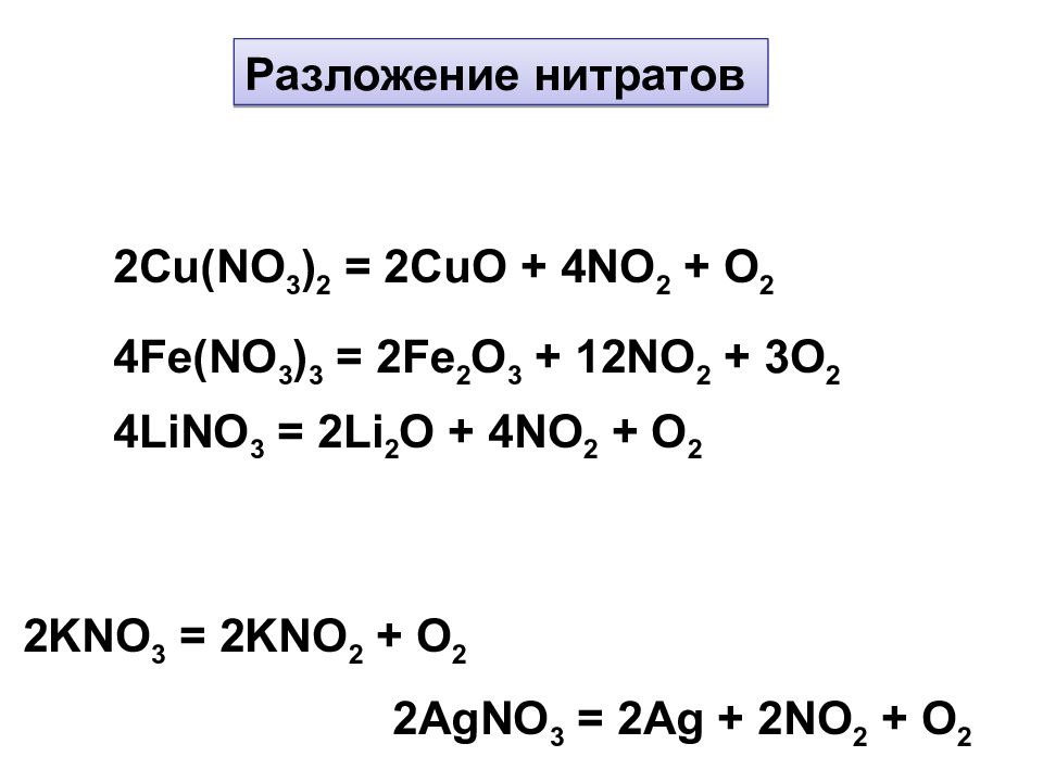 Cu no3 2 li. Термическое разложение нитратов металлов. Разложение нитрата железа 2. Разложение нитратов железа 2 и 3. Разложение нитратов при нагревании схема.