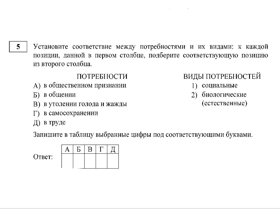 Досрочный вариант егэ. Установите соответствие между потребностями и их видами.. Разбор досрочного ЕГЭ по обществознанию. ЕГЭ Обществознание досрочный вариант. Досрочный вариант по обществознанию ответы.