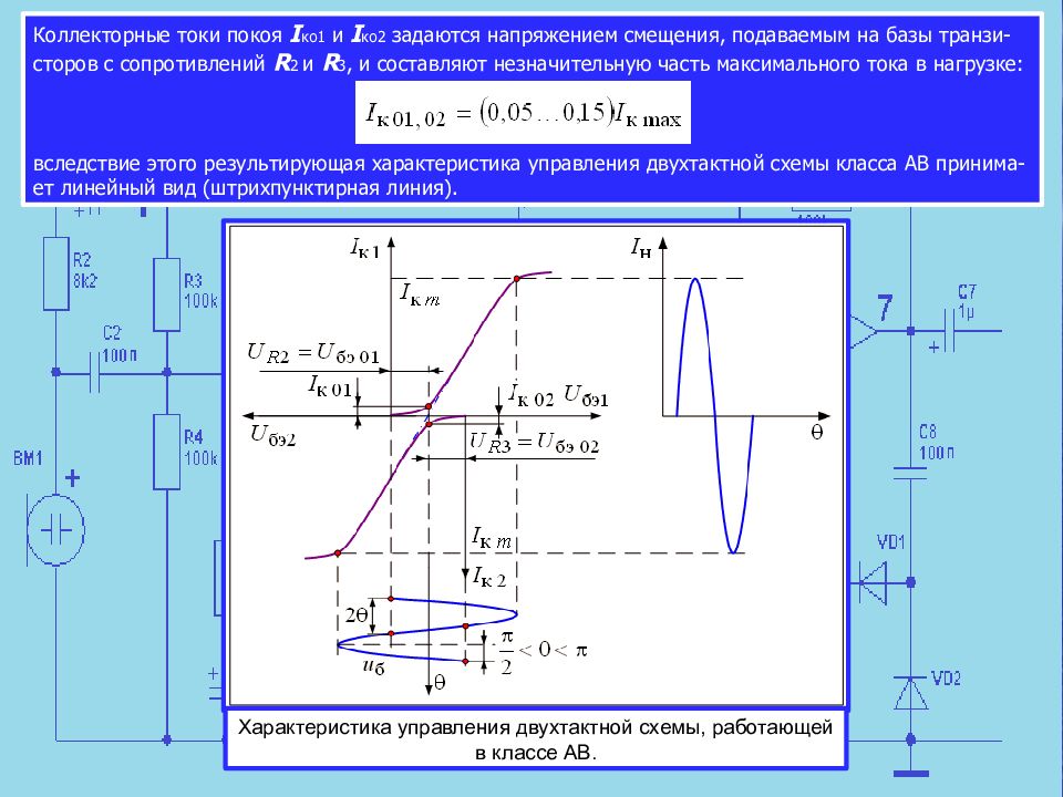 Ток базы. Ток базы покоя транзистора. Напряжение смещения на базе. Напряжение покоя базы. Режим с отсечкой коллекторного тока.