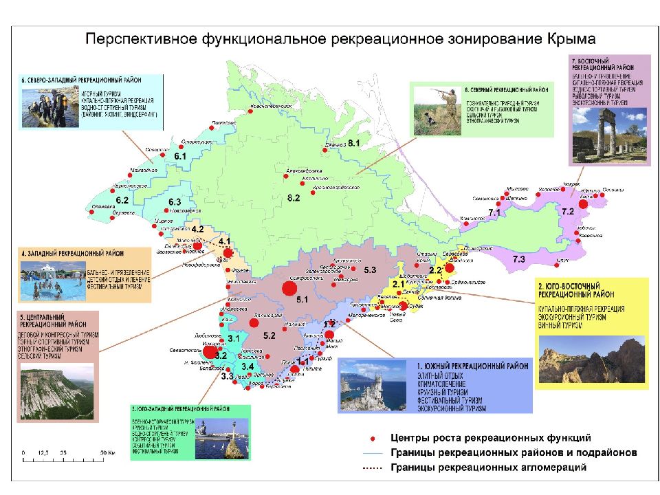 Проект рекреационные ресурсы крыма