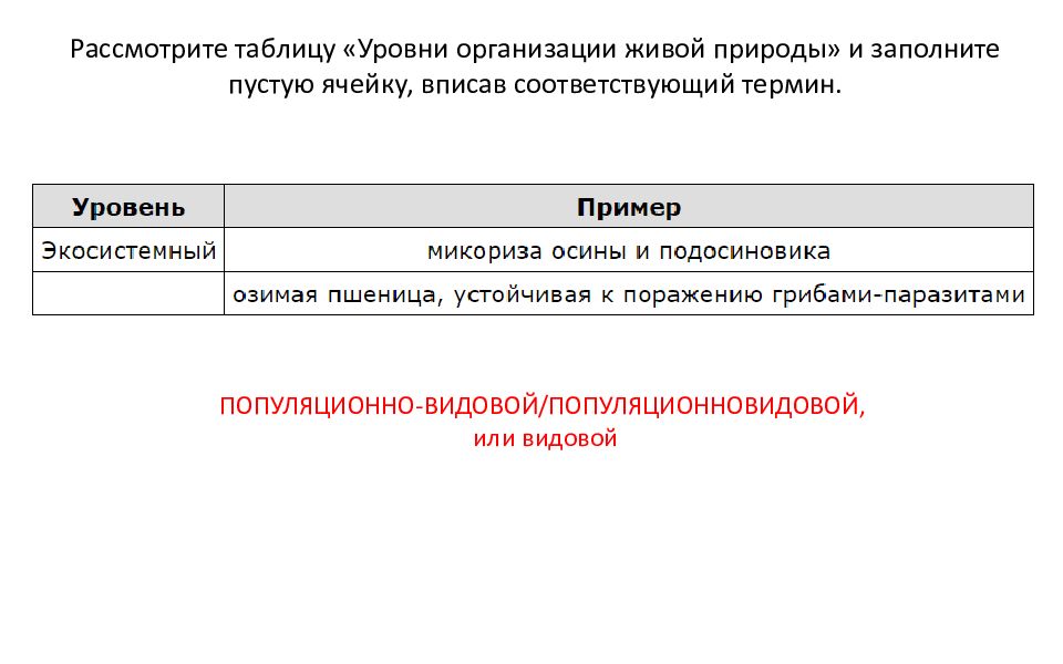 Впиши термин. Уровни организации живой природы таблица заполните пустую ячейку. Рассмотрите таблицу уровни организации живой природы. Заполните таблицу « уровни профилактики». Рассмотрите таблицу «биологические науки.