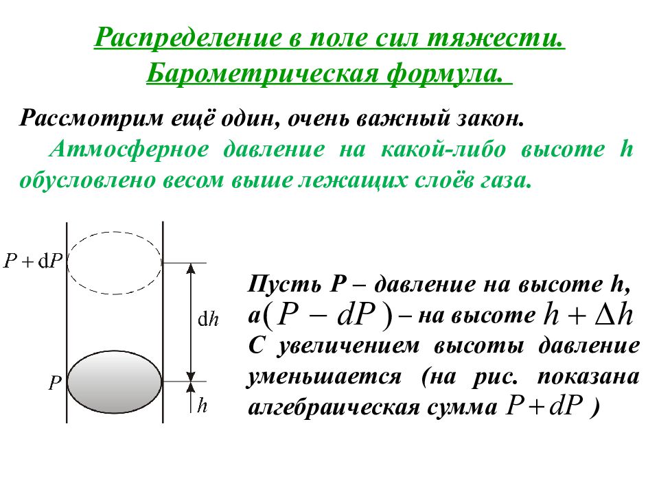 Барометрическая формула