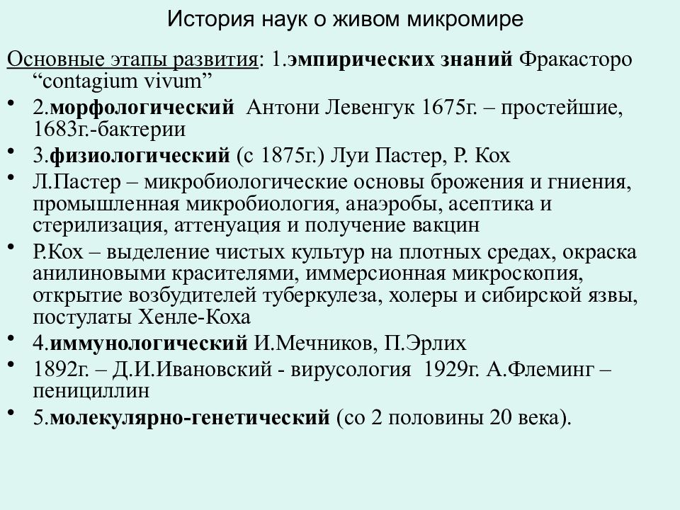 Возникновение вирусологии как науки презентация