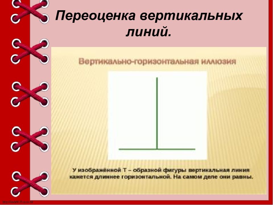 Как провести вертикальную линию