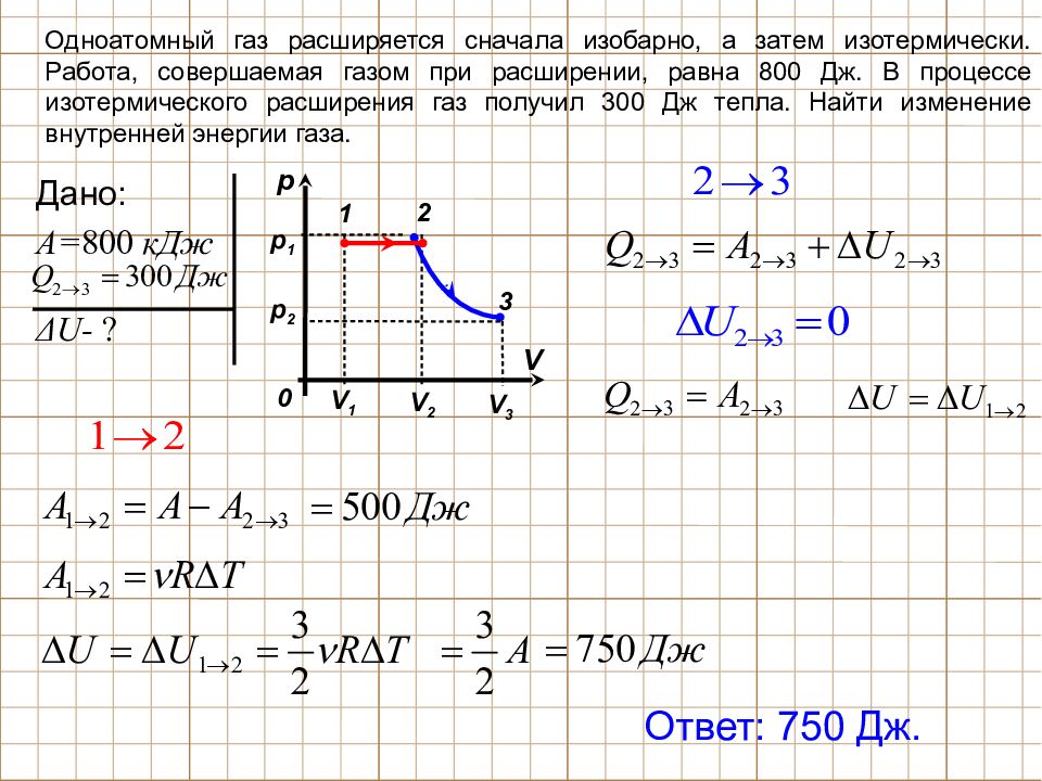 Нагревается а затем. Расширение газа изотермически. Работа совершаемая газом при расширении. Работа изотермического расширения газа. ГАЗ изотермически расширяется.