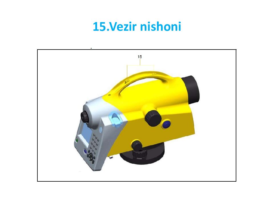 Mavzu:DiNi raqamli niveliri 15.Vezir nishoni
