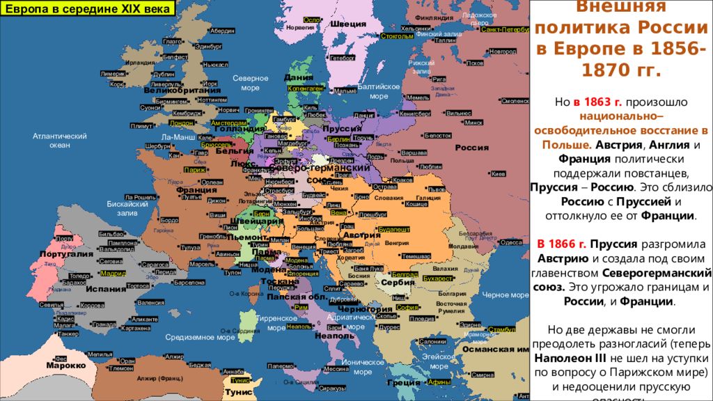 Внешняя политика россии в 1850 е начале 1880 х гг презентация 9 класс