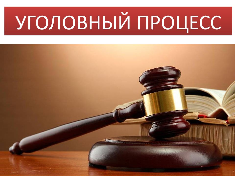 УГОЛОВНЫЙ ПРОЦЕСС