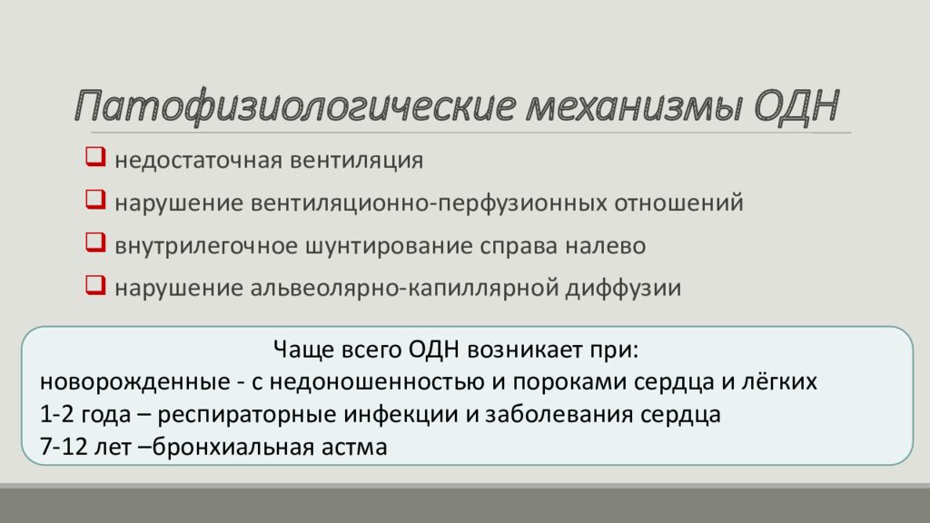 Диагностика острой дыхательной недостаточности. Диагностика острой дыхательной недостаточности у детей. Внутрилегочный шунт справа налево. Диагностика одн. Нарушение вентиляционно-перфузионных отношений.