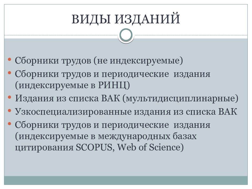 Перечень вак 2023