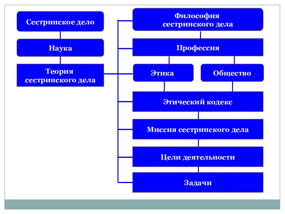 Философия сестринского дела презентация