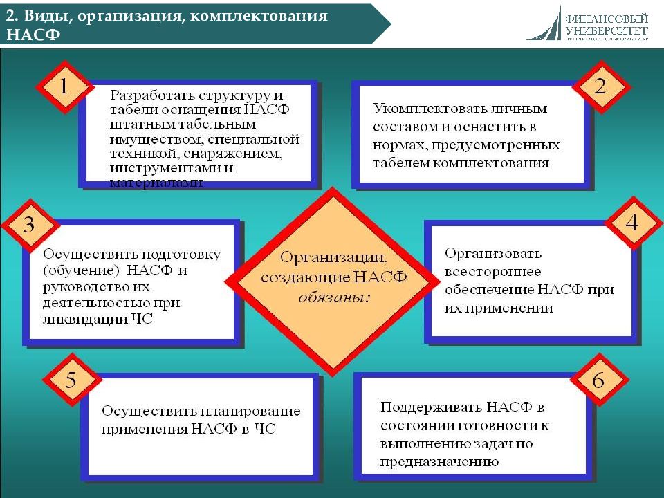 Структура нештатных аварийно спасательных формирований. Структура НАСФ. Комплектование личным составом. Виды НАСФ. Комплектование НАСФ.