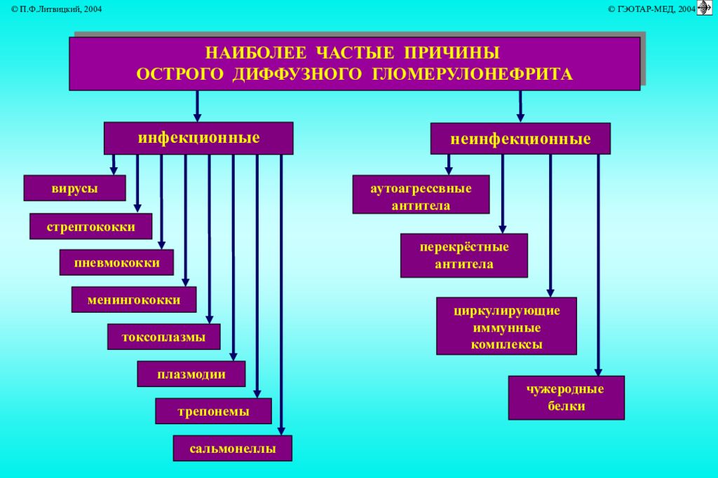 Нередких почему. Неинфекционная причина развития острого гломерулонефрита. Факторы острого гломерулонефрита. Наиболее частые причины острого диффузного гломерулонефрита. Острый гломерулонефрит факторы риска.