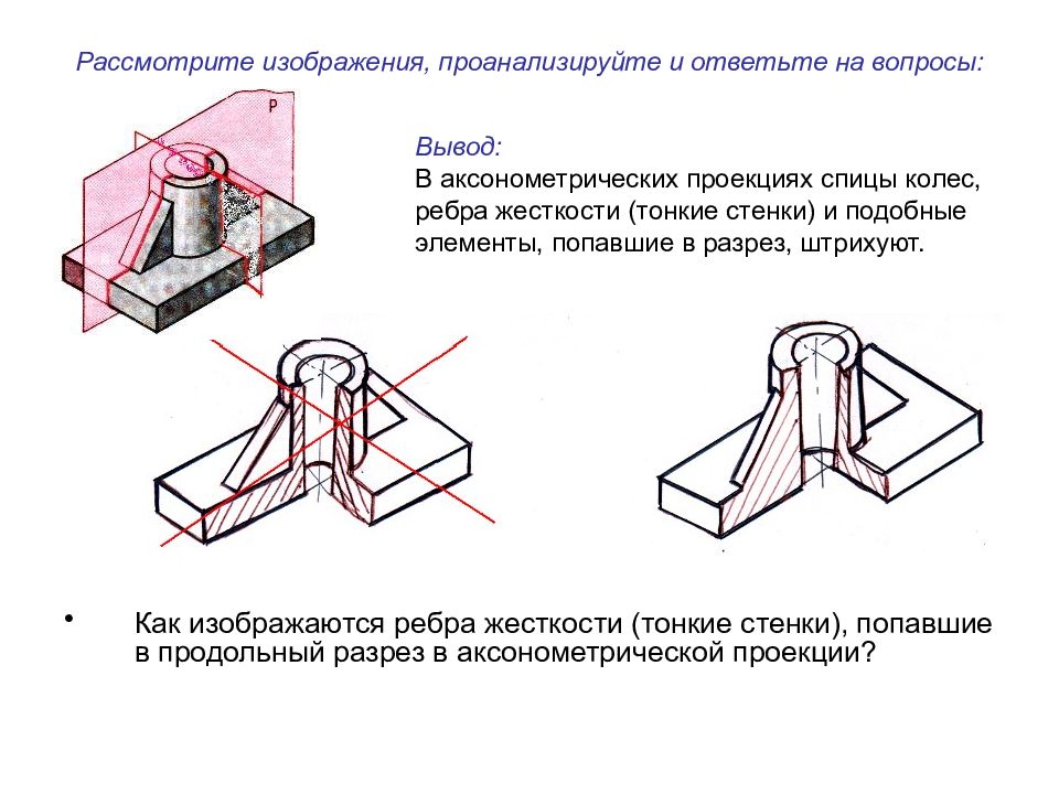 Как определить ребро жесткости на чертеже