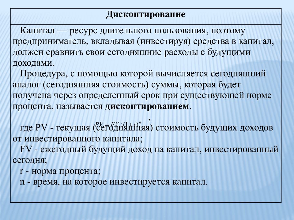 Рынки факторов производства и распределение доходов презентация 10 класс