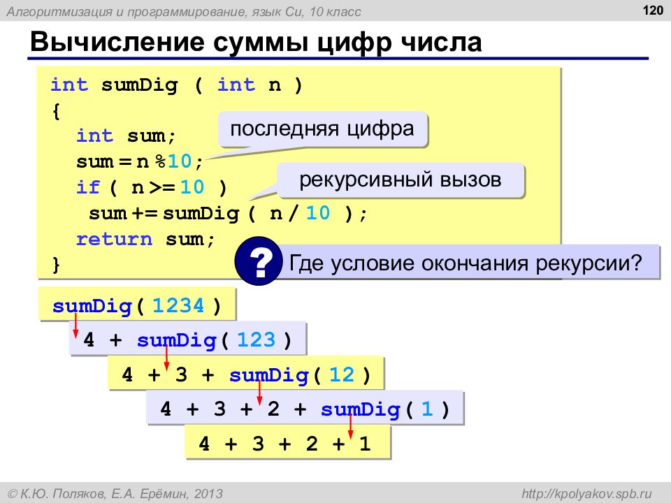 Проект на языке программирования