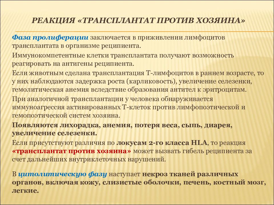 Собственник против. РТПХ (реакция трансплантат против хозяина).. Механизм реакции трансплантат против хозяина. Механизм развития реакции трансплантат против хозяина. Реакции трансплантат против хозяина и хозяин против трансплантата.