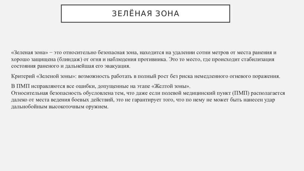 Зелёная зона