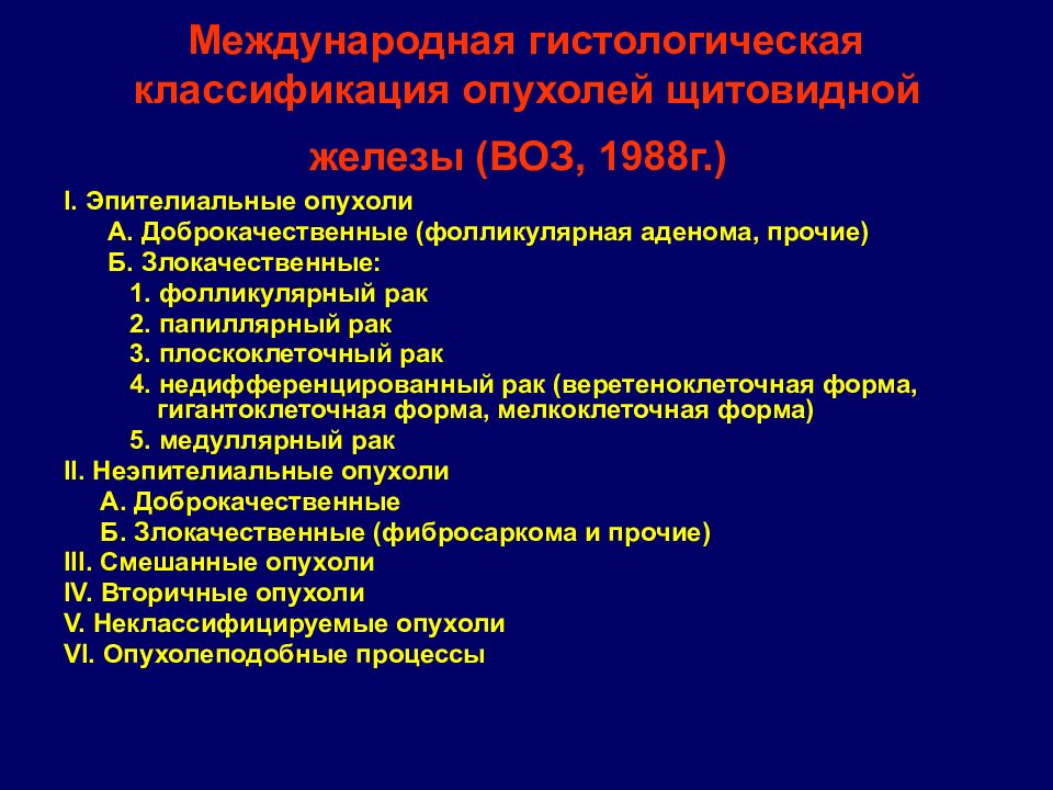 Злокачественная опухоль железы. Морфологическая классификация опухолей щитовидной железы. Классификация щит железы опухоли. ТНМ классификация опухолей щитовидной железы. Злокачественные опухоли щитовидной железы классификация.