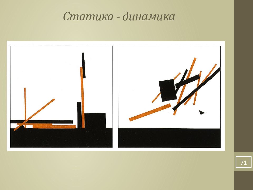 Презентация статика динамика