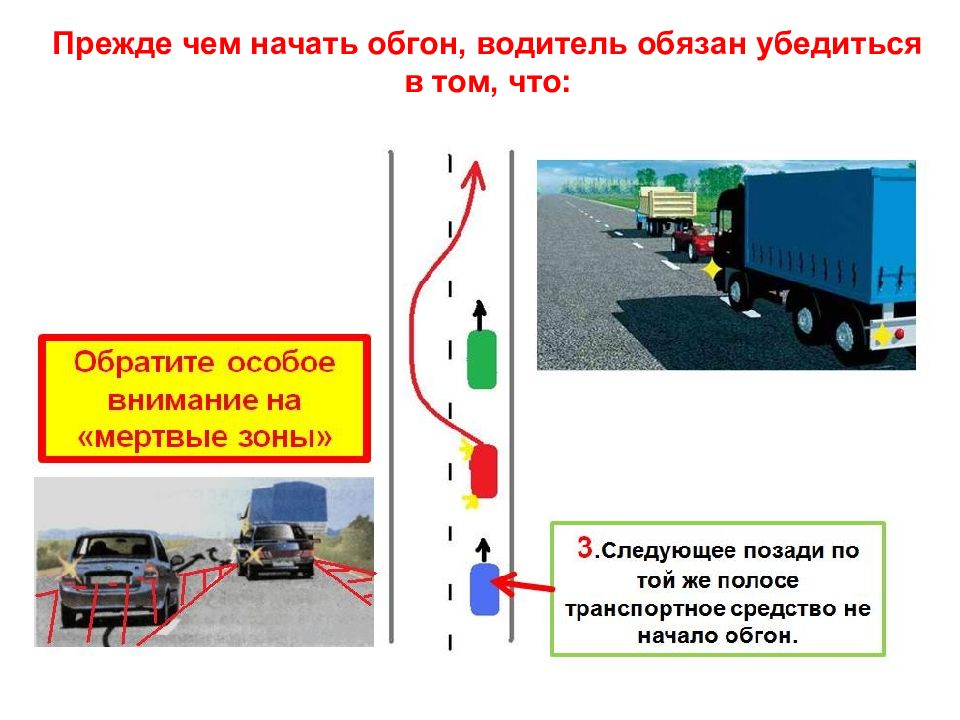 Обгон опережение встречный разъезд презентация