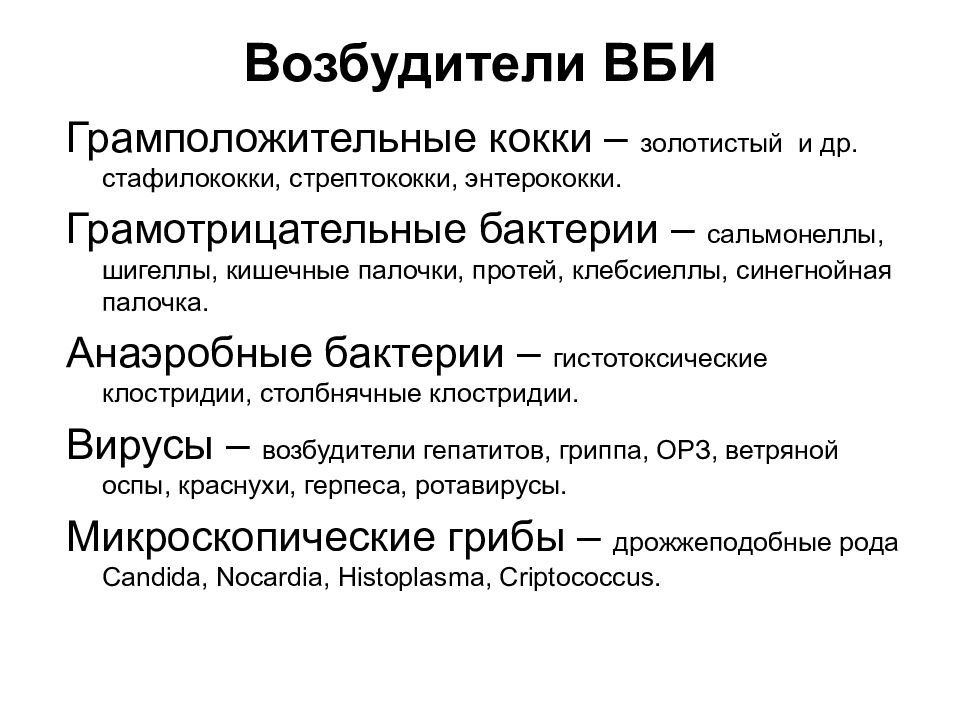 Внутрибольничная инфекция микробиология презентация