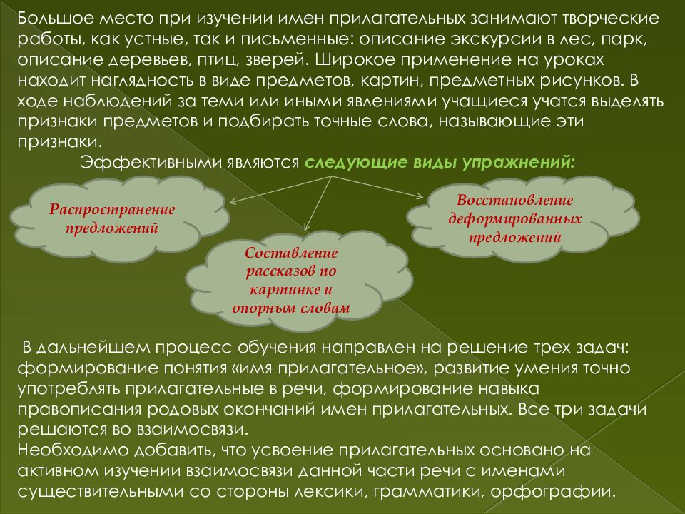 Исследование имен. Методика изучения имени прилагательного в школе. Методика изучения имени прилагательного в начальных классах. Задачи методики изучения имени прилагательного. Задачи изучения имен прилагательных.