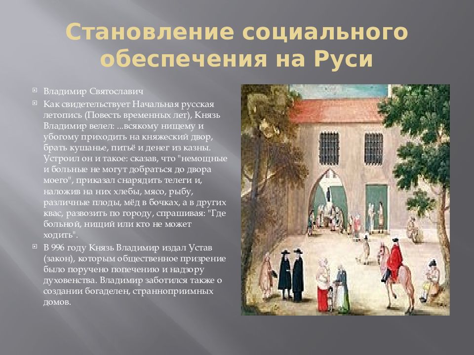 История социальной работы в россии презентация