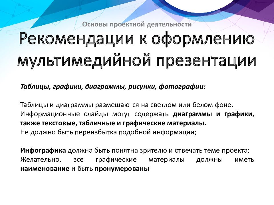 Рекомендации для проекта