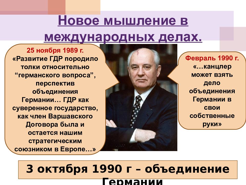 Внешняя политика ссср завершение холодной войны презентация 11 класс