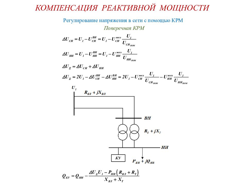 Компенсация реактивной. Схема регулирования реактивной мощности. Компенсация реактивной мощности с помощью конденсаторов. Компенсация реактивной мощности в электрических сетях формула. Принцип компенсации реактивной мощности с помощью конденсаторов.