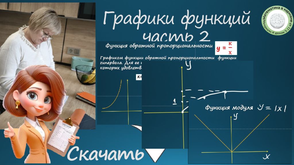 Графики функций часть 2