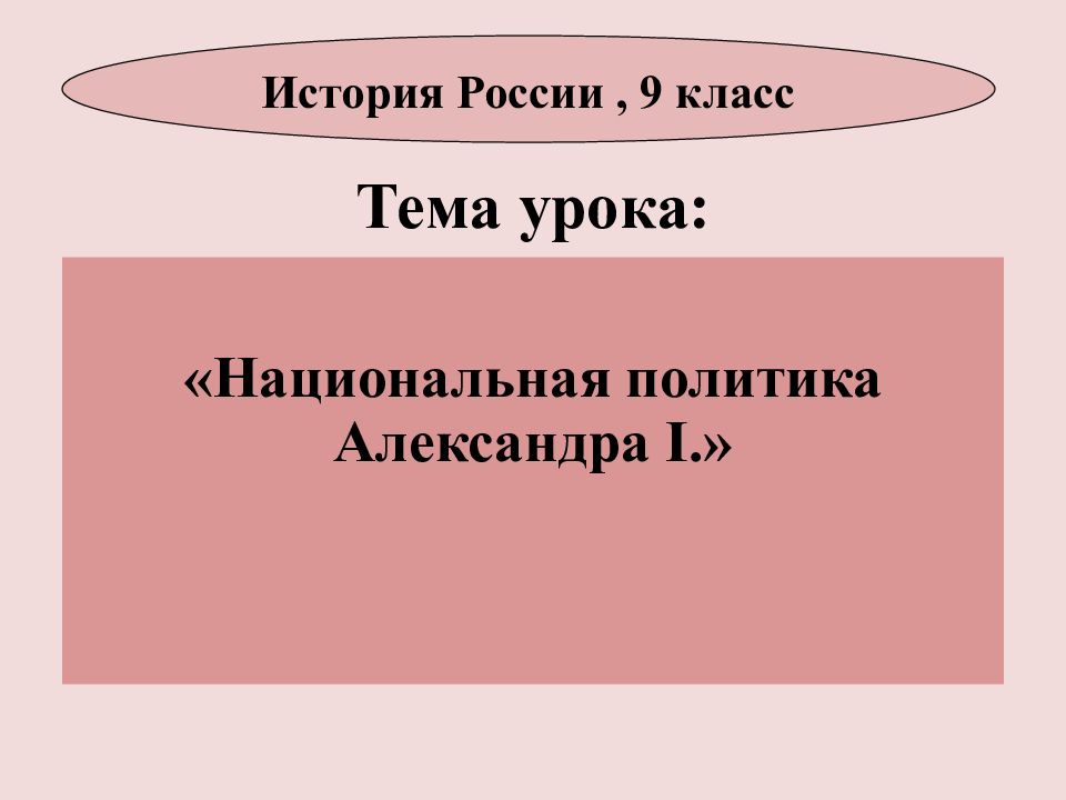 Тема урока: