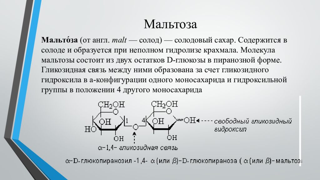 Мальтоза. Мальтоза и изомальтоза. Источники мальтозы. Мальтоза функции. Компоненты мальтозы.