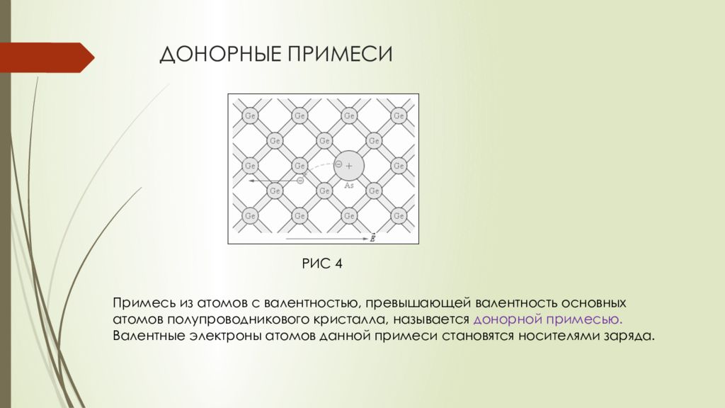 Введение в полупроводник атомов соответствующей примеси способствует. Введение в полупроводник атомов соответствующей примеси способствует. Доноры и акцепторы в полупроводниках. Примесные полупроводники. Введение в полупроводник атомов соответствующей примеси способствует.