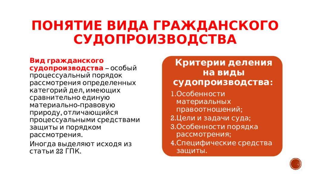 Презентация гражданский процесс 11 класс право