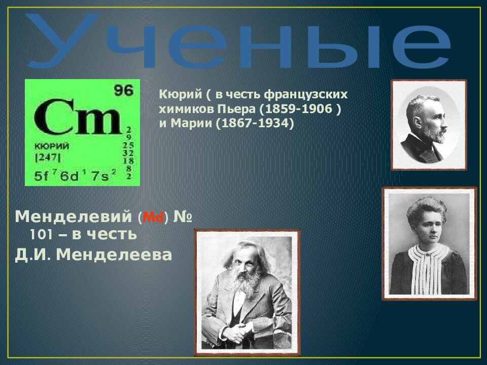Знаки химических элементов. Относительная атомная масса