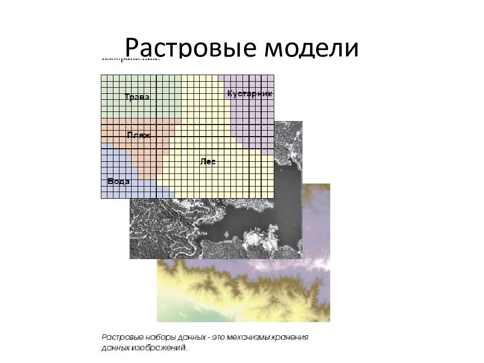 Чем отличается векторная карта от растровой