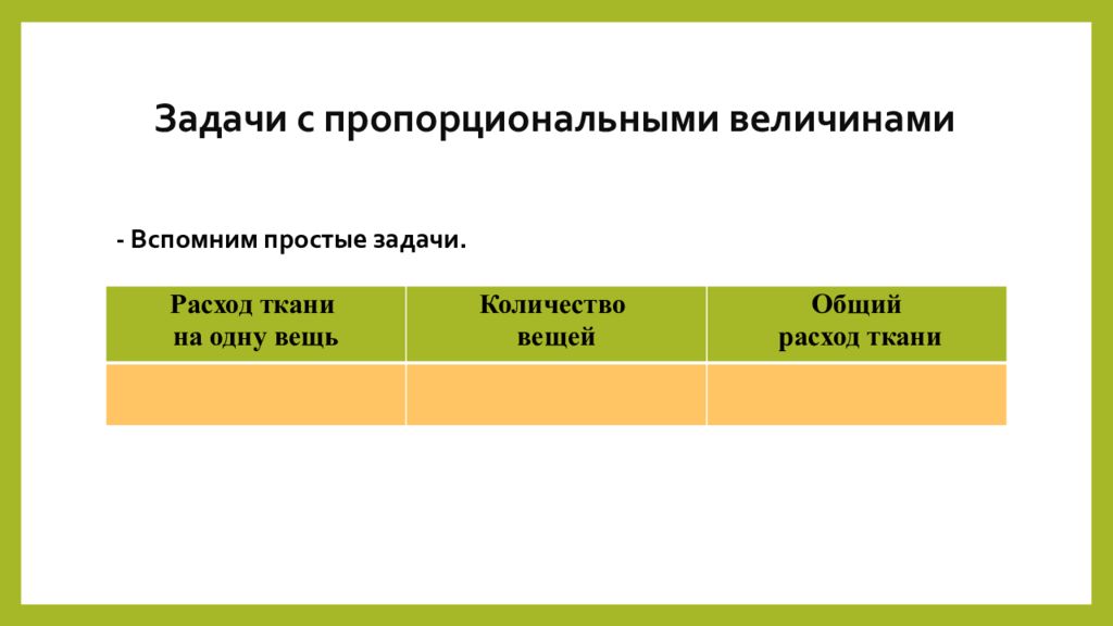 Задачи на нахождение четвертого пропорционального