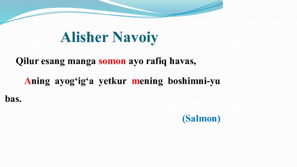 Alisher Navoiy