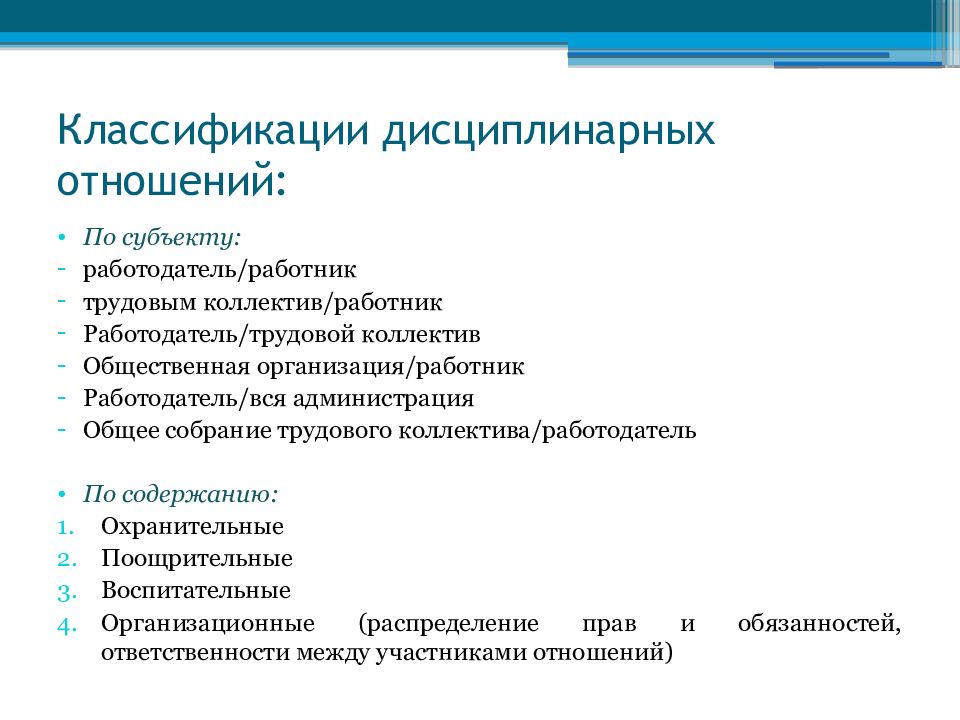 Дисциплинарное требование. Методы управления дисциплинарными отношениями в организации. Организация дисциплинарных отношений. Управление дисциплинарными отношениями в трудовом коллективе.