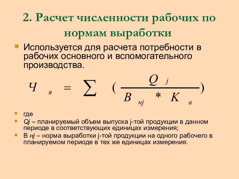 Как найти среднее количество рабочих в календарном плане