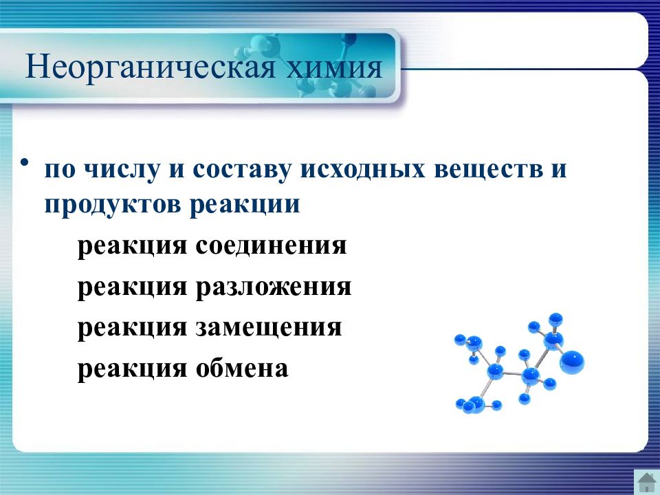 Неорганическая химия химические реакции. Реакции замещения в неорганической химии. По количеству и составу исходных веществ и продуктов реакции. Реакция обмена в неорганической химии. По числу и составу исходных веществ и продуктов реакции.